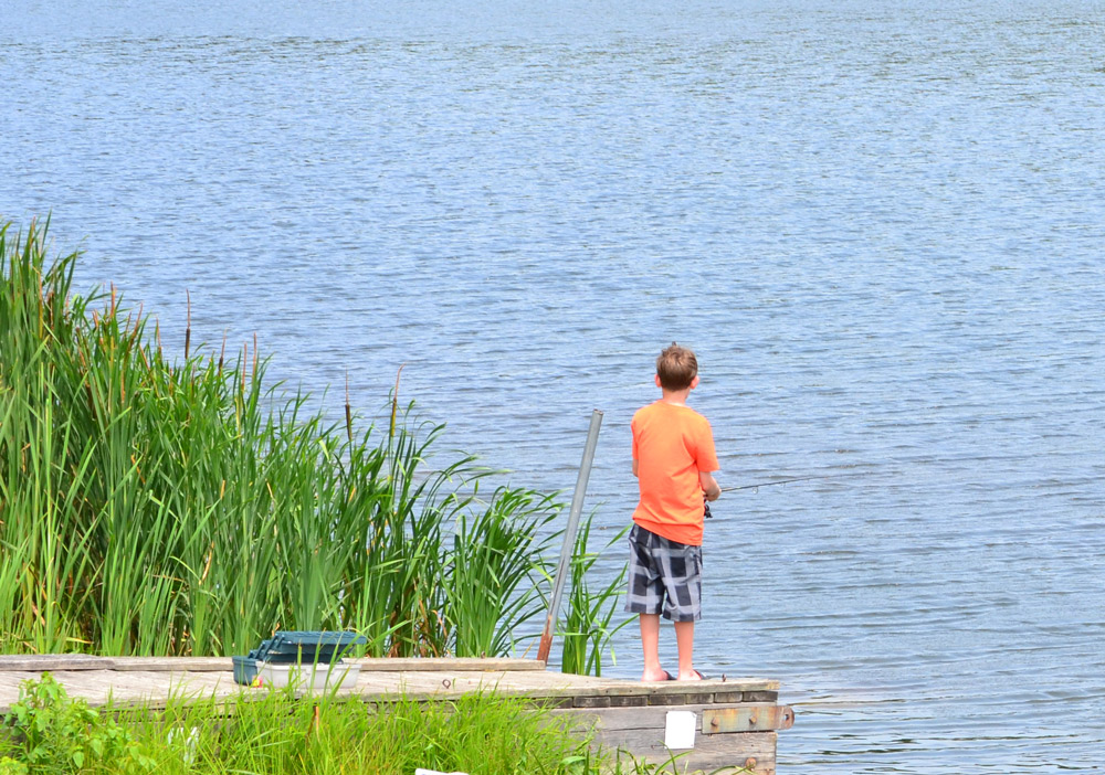 Girl Fishing